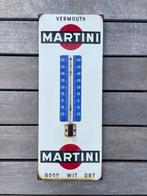 Martini - Langcat Bussum - Emaille bord - thermometer -, Antiek en Kunst