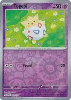 Togepi 070/191 reverse holo surging sparks, Ophalen of Verzenden, Nieuw, Losse kaart, Foil