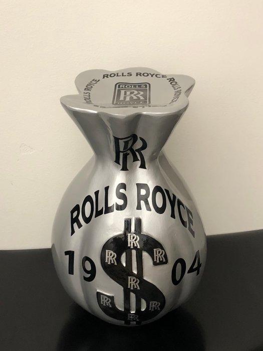 GF Exclusives - Rolls-Royce Money Bag Artwork By: GF, Antiek en Kunst, Kunst | Designobjecten