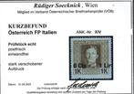 Oostenrijk-Hongarije - Italiaanse militaire post - Feldpost, Gestempeld