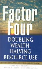 Factor Four 9781853834066 Ernst U.Von Weizsacker, Verzenden, Zo goed als nieuw, Ernst U.Von Weizsacker