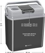 2dekans | Juskys Elektrische Koelbox - 24 Liter - 12 V & 230, Ophalen of Verzenden, Zo goed als nieuw