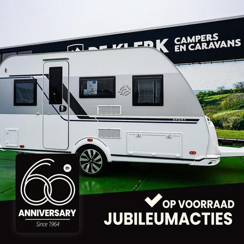 Knaus SPORT 400 QD Voorraadkorting, Caravans en Kamperen, Caravans, 1000 - 1250 kg, Knaus, 6 tot 7 meter, Ophalen