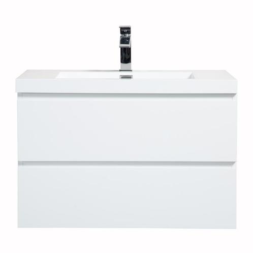 Badkamermeubel Summer 80cm hoogglans wit, Doe-het-zelf en Verbouw, Sanitair, Verzenden