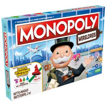 Hasbro Monopoly Wereldreis