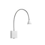 Witte wandlamp modern, Buddy, 3W, 4000K LED, met schakelaar, Huis en Inrichting, Lampen | Wandlampen, Ophalen of Verzenden, Nieuw