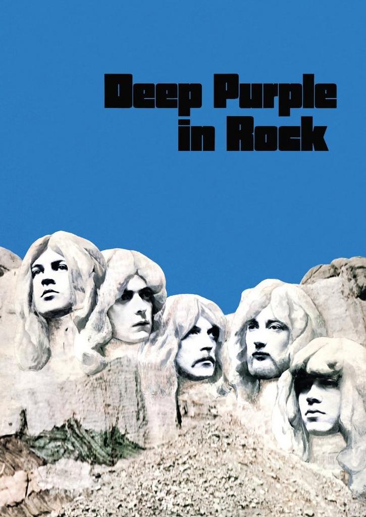 Posters - Poster Deep Purple - In Rock, Verzamelen, Muziek, Artiesten en Beroemdheden, Zo goed als nieuw, Verzenden