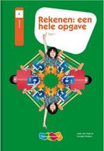 9789006955309 Rekenen: een hele opgave deel 1 | Tweedehands, Verzenden, Zo goed als nieuw, Joep van Vugt