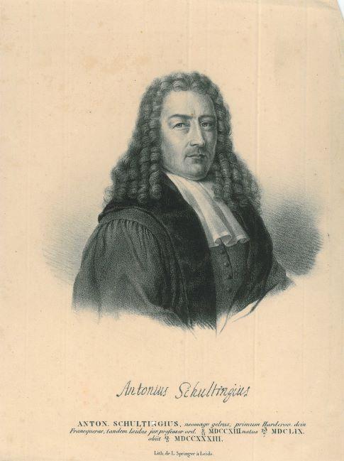 Portrait of Antonius Schultingh, Antiek en Kunst, Kunst | Etsen en Gravures