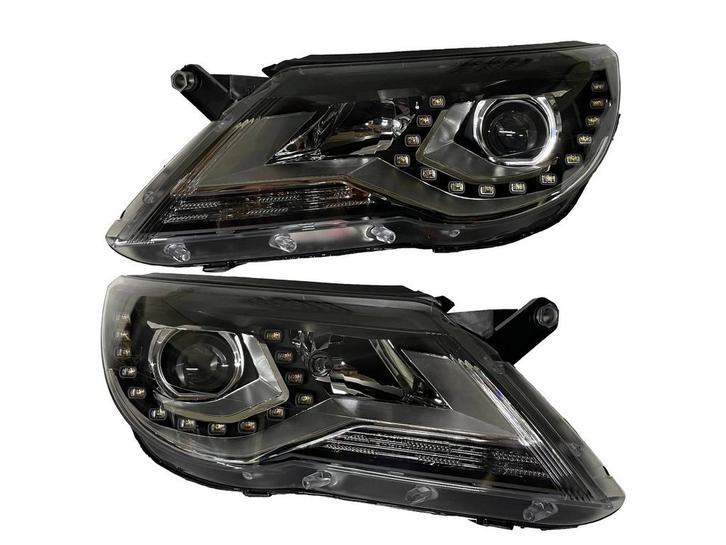 LED Koplampen Set Geschikt Voor Tiguan 2007-2011, Auto-onderdelen, Verlichting, Nieuw, Universele onderdelen, Ophalen of Verzenden