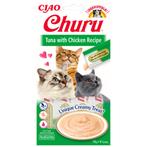12x Ciao Kattensnack Churu Tonijn - Kip 60 gr, Dieren en Toebehoren, Verzenden