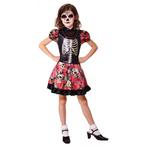Halloween dag van de dood jurkje - Halloween kleding overig, Ophalen of Verzenden, Nieuw