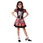 Halloween dag van de dood jurkje - Halloween kleding overig, Nieuw, Ophalen of Verzenden