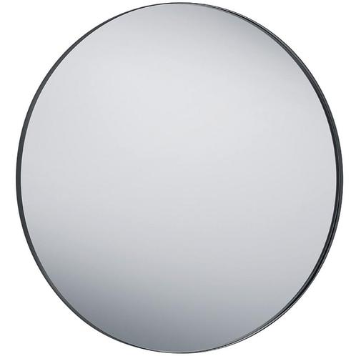 Spiegel - Trion Brens - Ø80cm - Hangspiegel in Frame - Zwart, Huis en Inrichting, Woonaccessoires | Spiegels, Nieuw, Ophalen of Verzenden