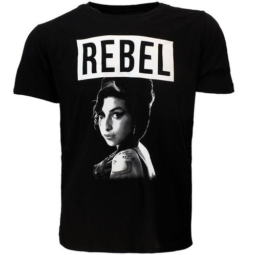 Amy Winehouse Rebel T-Shirt - Officiële Merchandise, Kleding | Heren, T-shirts, Verzenden