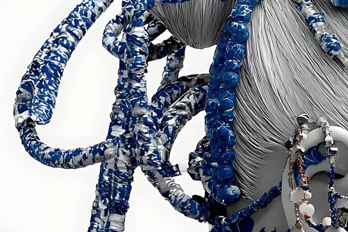 NYX - Lame de lÉquilibre – Guerrière de Porcelaine, Antiek en Kunst, Kunst | Designobjecten