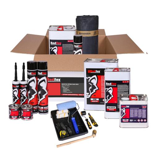 RF EPDM Box D=1,14mm A=3,05x2,00m 6,1m2,mO, Doe-het-zelf en Verbouw, Dakpannen en Dakbedekking, Overige typen, Nieuw, Overige materialen