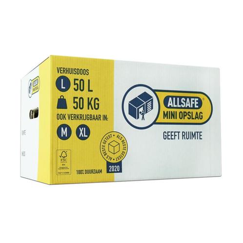 10 Verhuisdozen - Stevige kwaliteit | slechts €1,40 per doos, Doe-het-zelf en Verbouw, Kratten en Dozen, Minder dan 50 cm, Opvouwbaar