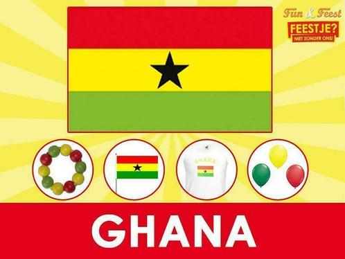 Mega aanbod Ghana vlaggen - Ghanese vlag, Diversen, Vlaggen en Wimpels, Nieuw, Ophalen of Verzenden
