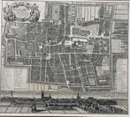 Nederland - Plattegrond en profiel van s- gravenhage; Erven, Boeken, Nieuw