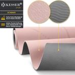 KESSER® Yoga Mat Extra Dik - 183x61cm - Antislip - Roze, Verzenden, Nieuw