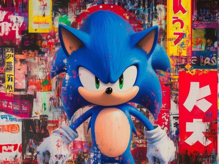 Canvas Fit - Alberto Ricardo - Sonic en Neo-Tokio: El rugido, Spelcomputers en Games, Spelcomputers | Overige Accessoires