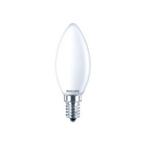 Philips LED filament kaars E14 827 B35 mat, 4,3w, Led-lamp, Minder dan 30 watt, Nieuw, Ophalen of Verzenden