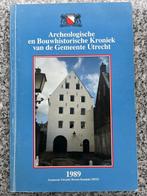 Bouwhistorische kroniek van de Gemeente Utrecht, Boeken, Geschiedenis | Stad en Regio, Verzenden, 20e eeuw of later, Gelezen