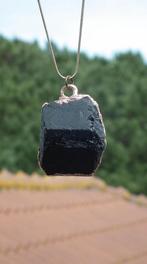 Electroformed Koperen Zwarte Toermalijn Hanger, Verzamelen, Mineralen en Fossielen, Verzenden, Mineraal