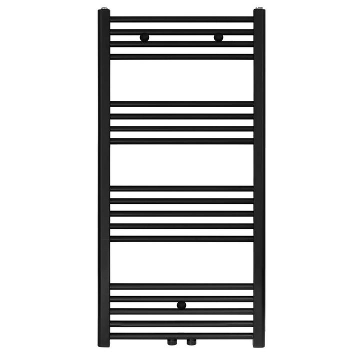 HANDDOEK RADIATOR MIDDEN AANSLUITING ZWART MAT GEBORSTELD..., Doe-het-zelf en Verbouw, Verwarming en Radiatoren, Verzenden