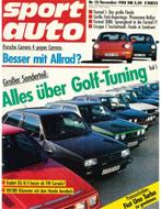 1988 SPORT AUTO MAGAZINE 12 DUITS, Boeken, Auto's | Folders en Tijdschriften, Nieuw, Author