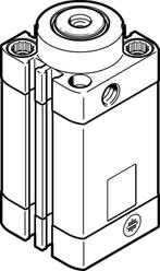 Festo Stoppercilinder 32mm Boring 15mm Slag Dubbelwerkend -, Verzenden, Nieuw