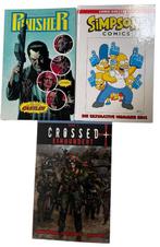 Paperback Bundel 3x | Simpsons Comics, Punisher & Crossed, Nieuw