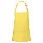 GGM Gastro | (6 stuks) KARLOWSKY | Slabbenschort Kort Basic, Verzenden, Nieuw, Geel, Schort
