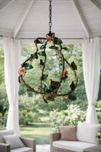 Plafondlamp - Metaal, Porselein - Decoratieve kroonluster