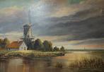 Chris Koelemeijer (1915-1973) - Hollands landschap met, Antiek en Kunst, Kunst | Schilderijen | Klassiek