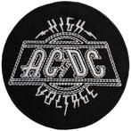 AC/DC - High Voltage - Patch officiële merchandise, Ophalen of Verzenden, Nieuw, Kleding