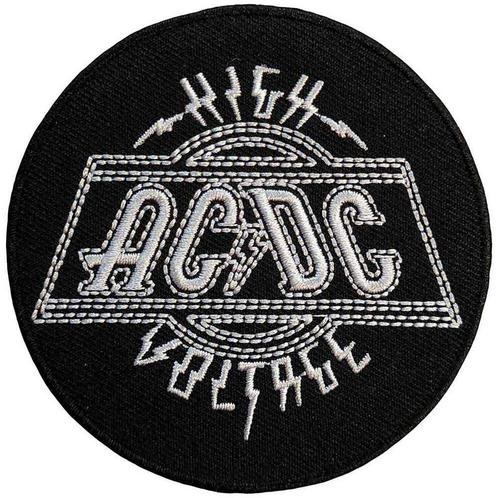 AC/DC - High Voltage - Patch officiële merchandise, Verzamelen, Muziek, Artiesten en Beroemdheden, Kleding, Nieuw, Ophalen of Verzenden