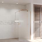 Inloopdouche Ribbel BWS Portos Geborsteld Brons 80x200 cm, Ophalen of Verzenden, Nieuw, Douche