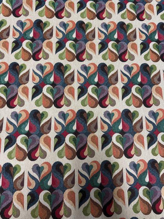 Gobelin stoffering met exclusief ontwerp in Vietrese stijl, Antiek en Kunst, Antiek | Kleden en Textiel