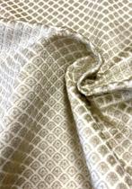 Prachtige fluwelen jacquard met een klein reliëf geometrisch