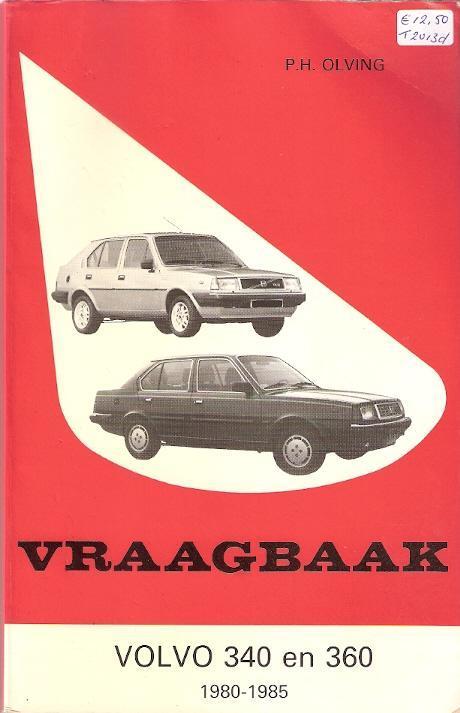 Vaagbaak Volvo 340 en 360, 1980-1985, Auto diversen, Handleidingen en Instructieboekjes, Verzenden