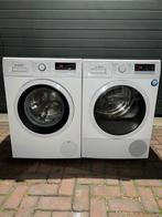 Prachtige Bosch 8KG Wasmachine Bosch 8KG Warmtepompdroger!, Energieklasse A of zuiniger, 1200 tot 1600 toeren, Minder dan 85 cm