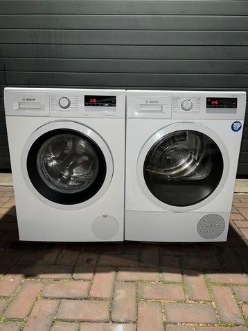 Prachtige Bosch 8KG Wasmachine Bosch 8KG Warmtepompdroger! beschikbaar voor biedingen