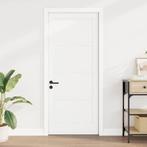 vidaXL Interne Deur ORKDALWit 83x202x4 cm Massief, Doe-het-zelf en Verbouw, Deuren en Horren, Verzenden, Nieuw