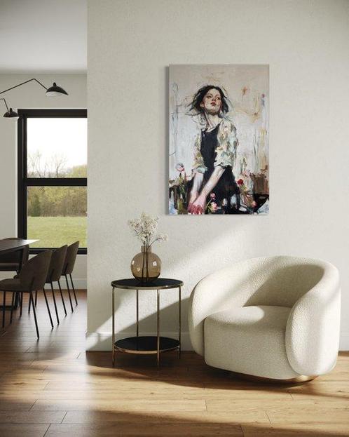Suzan Schuttelaar - Where She Stands, Antiek en Kunst, Kunst | Schilderijen | Modern
