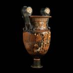 Magna Graecia, Apulië. Aardewerk Monumentale rolkrater met