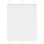 vidaXL Plissé rolgordijn 105x150 cm stofbreedte 104,4cm, Verzenden, Nieuw, Wit