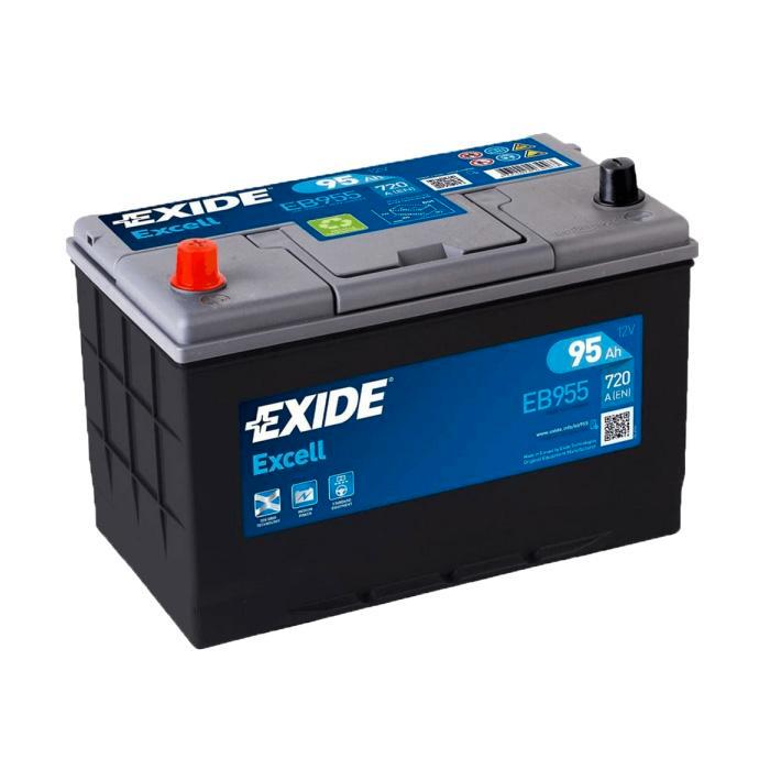 Exide Excell 12V 95Ah - Loodzuur - Startaccu - EB955, Watersport en Boten, Bootonderdelen, Nieuw