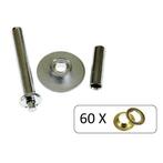 Benson Zeilringenset met aambeeld - 60 ringen - Ø 12.5 mm.., Ophalen of Verzenden, Nieuw